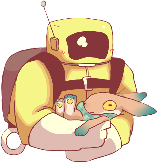 Pioneer holding a bungus